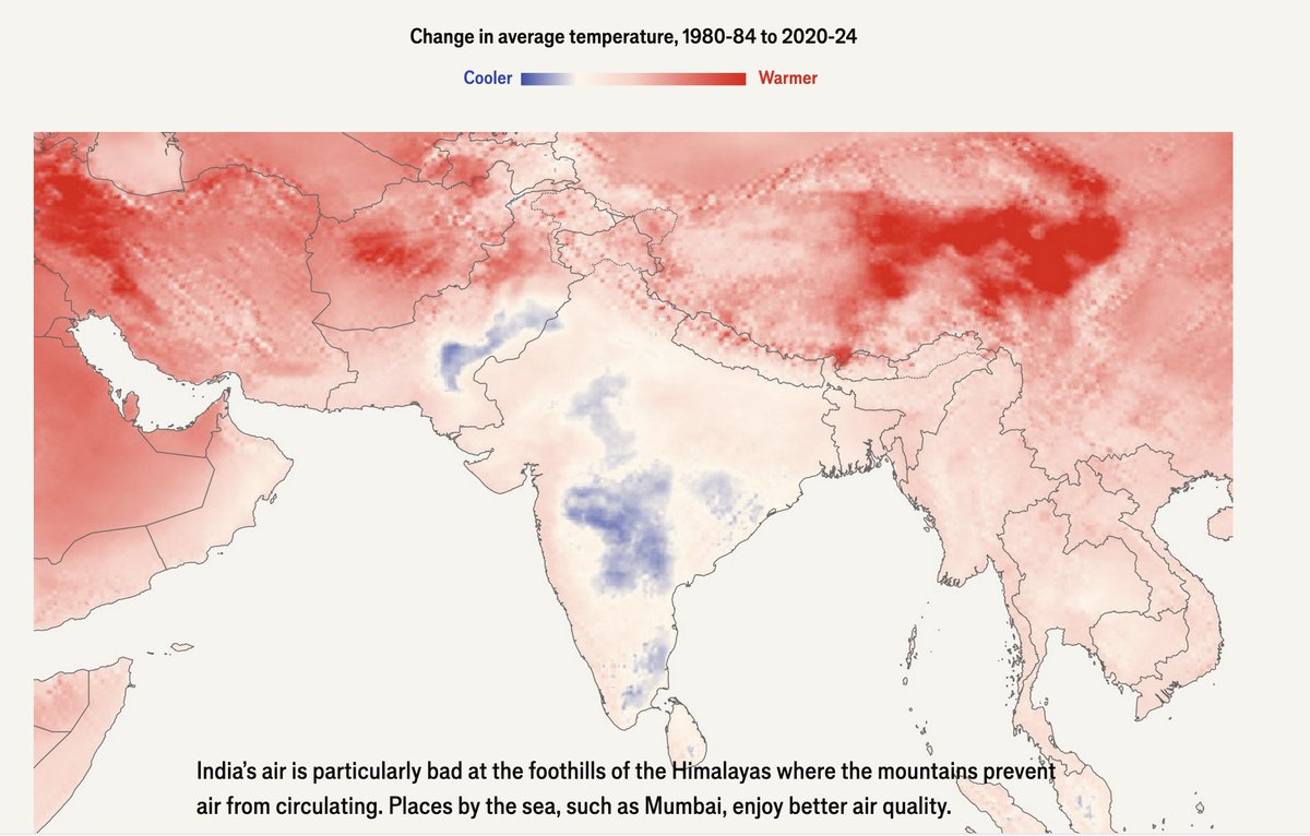 Milan Vaishnav (@milanv) on Twitter photo .<a href="/TheEconomist/">The Economist</a>: "Over the past 40 years, South Asia has warmed far more slowly than elsewhere in the world—temperatures in the region have risen by around 0.09°C per decade, compared with 0.30°C over the rest of the world’s land mass and 0.23°C for places at a similar latitude" .<a href="/TheEconomist/">The Economist</a>: "Over the past 40 years, South Asia has warmed far more slowly than elsewhere in the world—temperatures in the region have risen by around 0.09°C per decade, compared with 0.30°C over the rest of the world’s land mass and 0.23°C for places at a similar latitude"