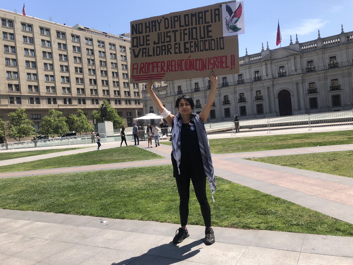 A 600 días de impunidad al más bárbaro #genocidio y 77 años d exterminio, ocupación ilegal, crímenes de lesa humanidad, de guerra y vulneración sistemática del derecho internacional humanitario

NO HAY DIPLOMACIA QUE JUSTIFIQUE VALIDAR UN #GENOCIDIO ¡A romper relación con Israel!