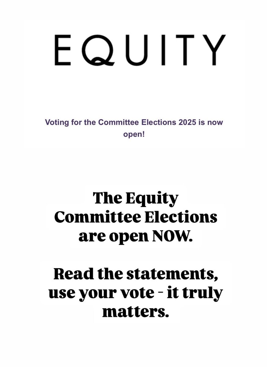 Committee voting is open! 

We’ve got a contested seat this year which is exciting - so great to see so many people wanting to engage with a union and be heard. 

Give the statements a read and cast your vote - it’s really important.