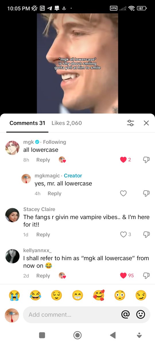 now i'm calling mgk mr. all lowercase
#mgk #machinegunkelly #colsonbaker machine gun kelly