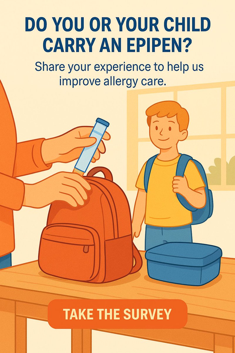 Got an EpiPen in your bag (or your kid’s backpack)?

Ever wish you had a little backup in those “is-this-an-allergic-reaction?” moments?

We’re building an app for that—and we’d love your input!

Take our quick survey: surveymonkey.com/r/Y2ZGZ56