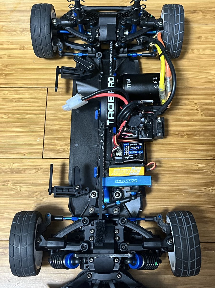 kimi_f194's tweet photo. #タミヤRC #TA08PRO
オーバーホール後の各部計測とセッティングが終了
先程外れなくなっていたピニオンも外れたので、交換用ピニオンを買って来れば走れます
週末に買いに行こう https://t.co/oIaNn3ckec