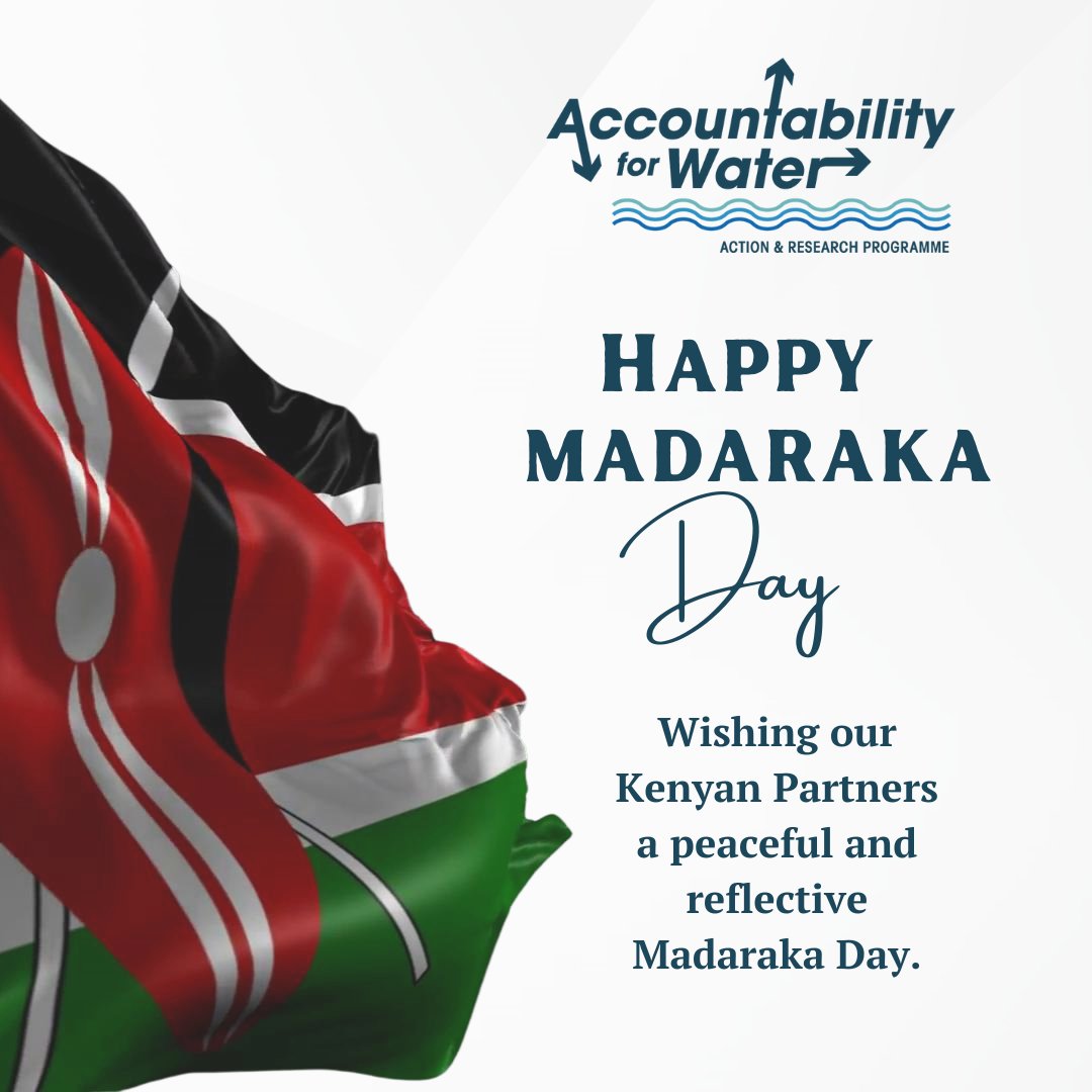 A4W_programme's tweet image. We wish our Kenyan Partners a Happy Madaraka Day.
#MadarakaDay2025