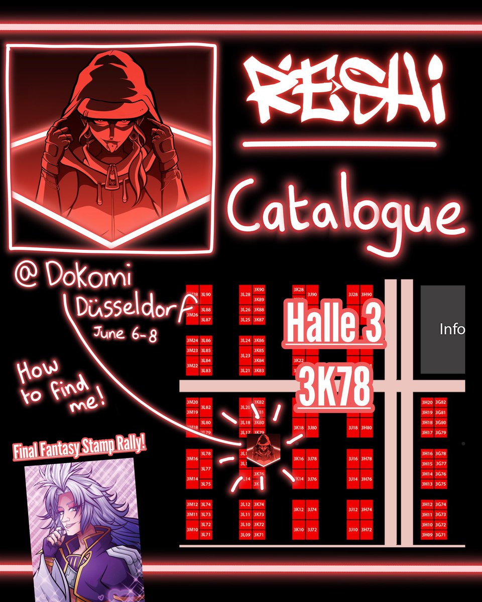 Reshi Δ @ Dokomi 3K78 tweet media