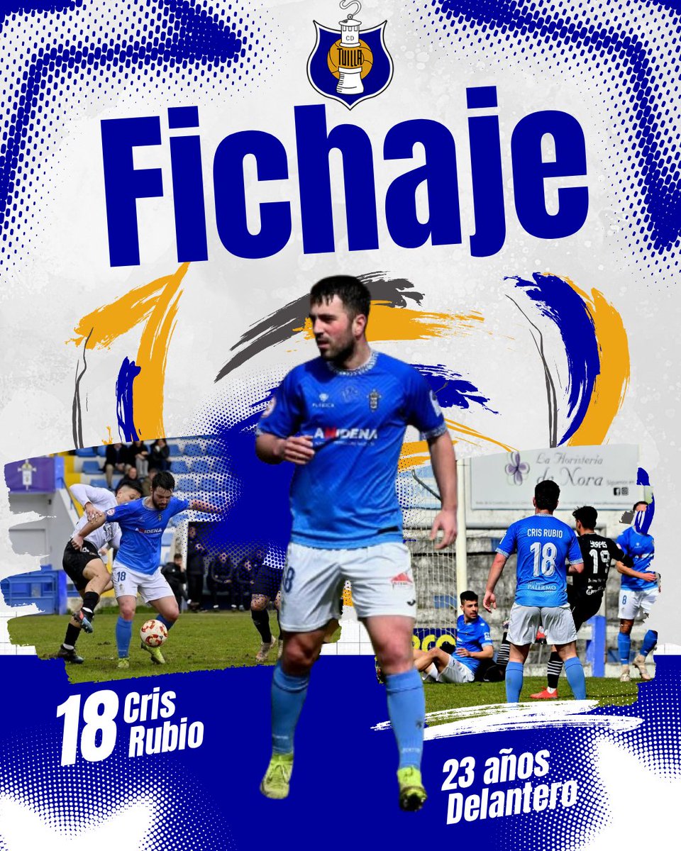 Fichaje: Cris Rubio, delantero procedente del EI. San Martín, nuevo jugador dinamitero. Bienvenido Cris!!
#VamosTuilla #Dinamiteros