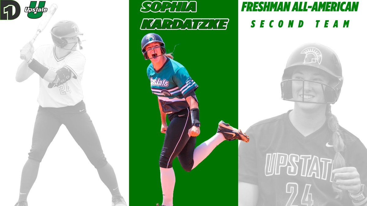 USC Upstate Softball (@upstatesoftball) on Twitter photo Meet Sophia Kardatzke, a <a href="/D1Softball/">D1Softball</a> Freshman Second Team All-American! ⭐️
#SpartanArmy ⚔️ Meet Sophia Kardatzke, a <a href="/D1Softball/">D1Softball</a> Freshman Second Team All-American! ⭐️
#SpartanArmy ⚔️