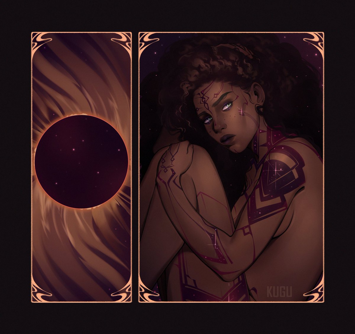 kuguU_U's tweet image. 🌒☀️💔

#arcane #melmedarda