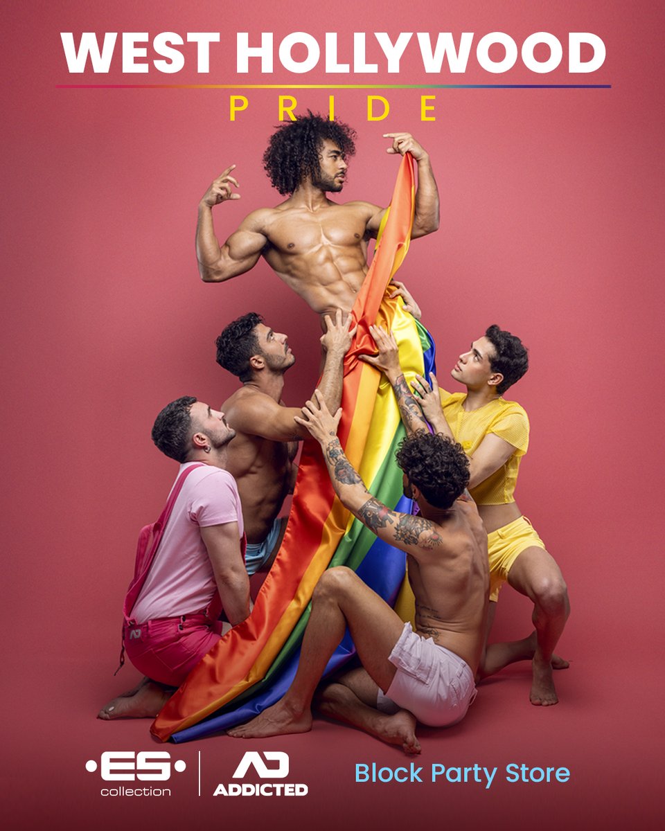 Coming to WEHO for PRIDE?

💝😈💥🔥🍑🍌🌞🥑🌴💚🌍🩲💦💙🍧🍆🍩🖤

Then come get stunning collection of •ES•Collection &amp; ADDICTED outfits

Direct from Barcelona to BLOCK PARTY in WEHO.

✨💘 BLOCK PARTY Store
💌 8853 Santa Monica Blvd
West Hollywood

It's •ES•Collection