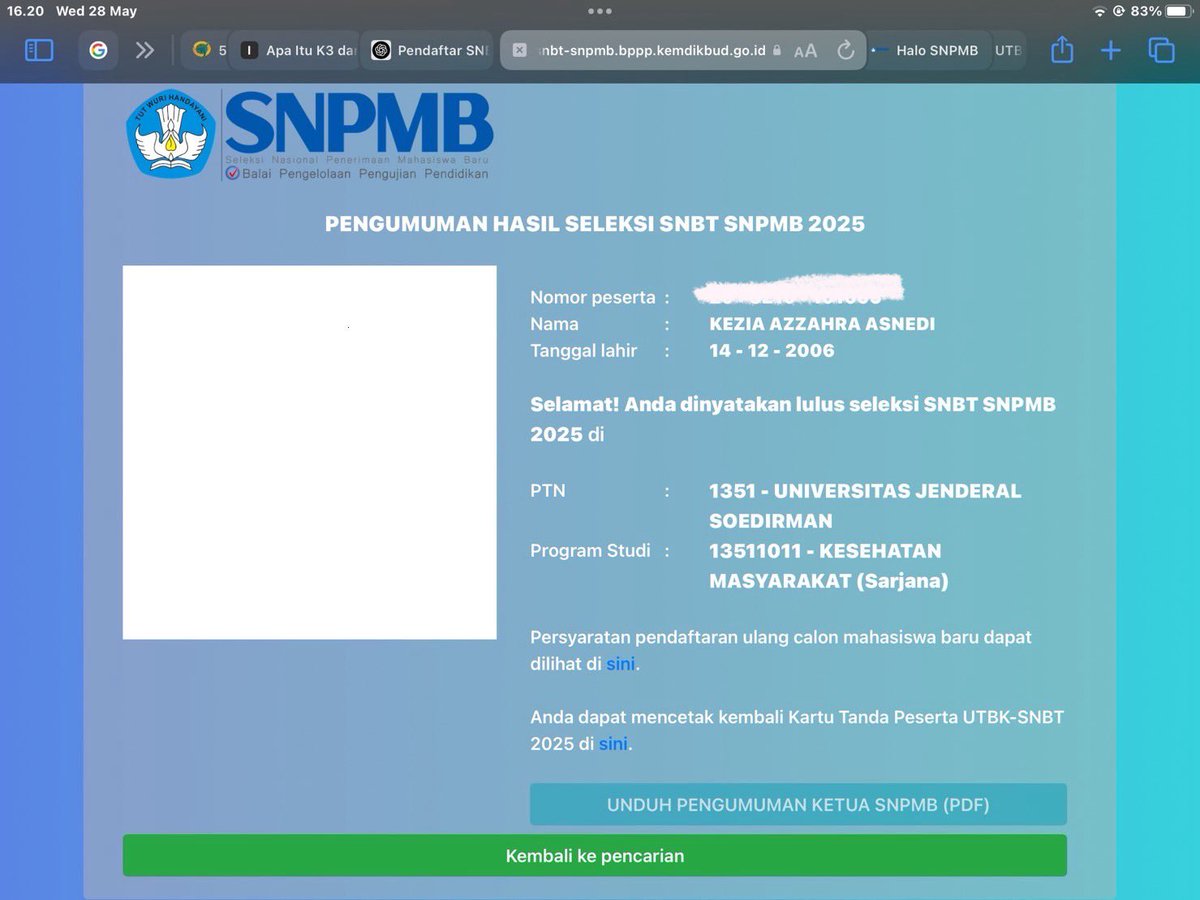 kesy44h's tweet image. haii kenalan yuuk #snbt2025 #unsoed #kesmas #gensoed