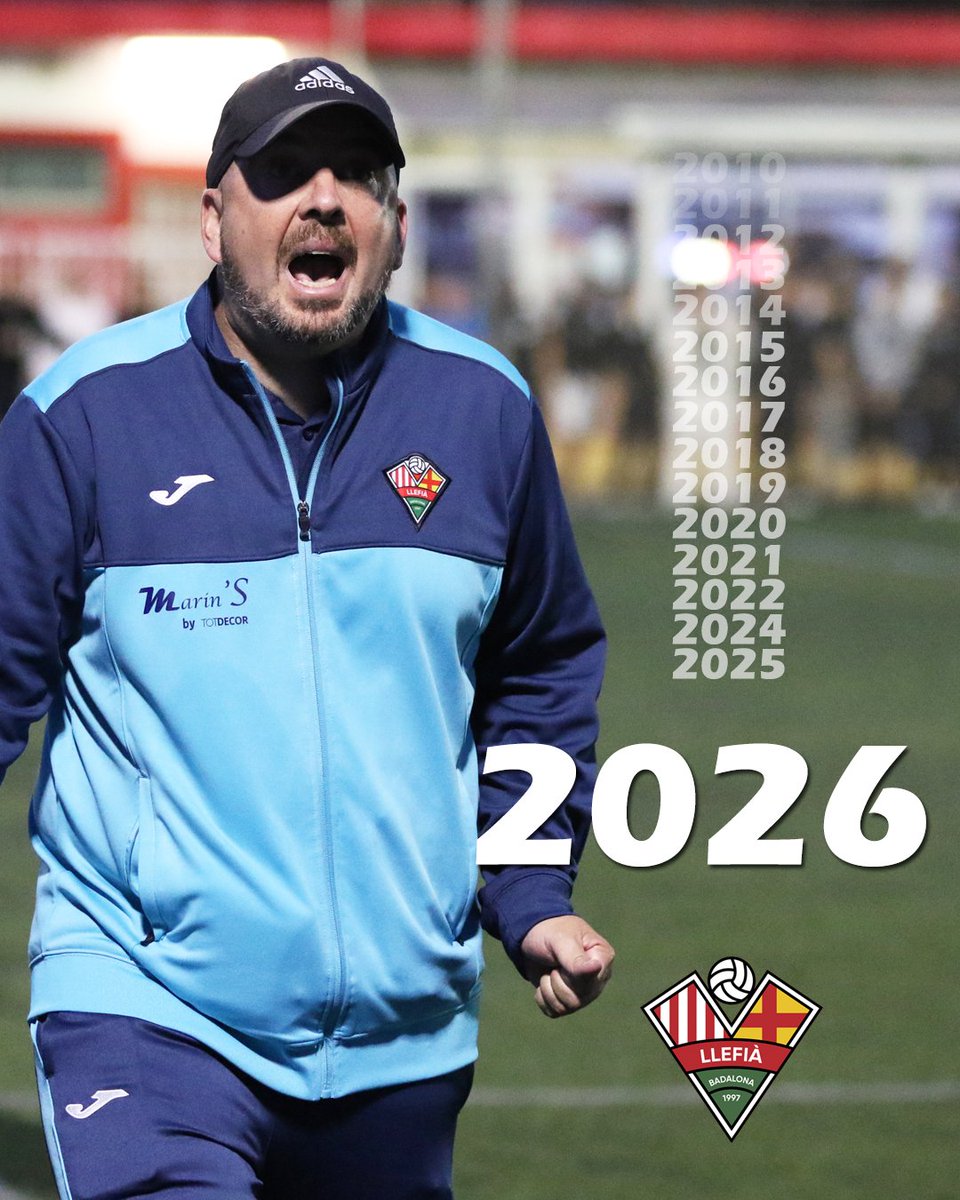 𝐉𝐎𝐑𝐃𝐈 𝐒𝐎𝐔𝐓𝐎, 2️⃣0️⃣2️⃣6️⃣

Sin él, nada de esto tendría sentido. Y con esta ya sumaremos 17 años (16 en el banquillo) juntos.

🫂 <a href="/Jordi_Souto/">Jordi</a>

#SienteLaLlefi 🔴⚪️ #Badalona