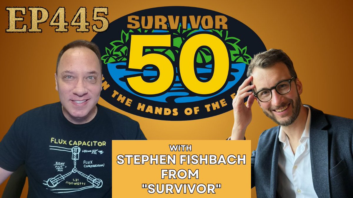 RealitySteve (@realitysteve) on Twitter photo Podcast #445 with <a href="/stephenfishbach/">Stephen Fishbach</a> now up on my YouTube Channel. Watch, subscribe, like, and comment here:
youtu.be/rZTKGQOk8eQ Podcast #445 with <a href="/stephenfishbach/">Stephen Fishbach</a> now up on my YouTube Channel. Watch, subscribe, like, and comment here:
youtu.be/rZTKGQOk8eQ