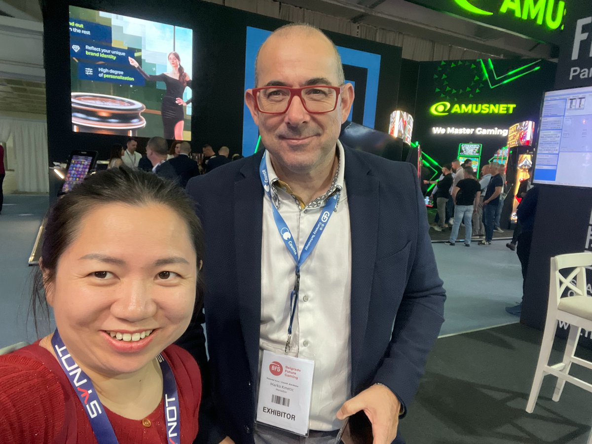 topone_tech's tweet image. Belgrade Future Gaming | Serbia | May 27, 2025
Great to reconnect with Marko Kmetic, Managing Director of Fininvest d.o.o. Marko recognized Elsie from LinkedIn—he’s been following our updates and said we’re doing an amazing job.
#TopOneTech #BelgradeFutureGaming #CustomerVisit