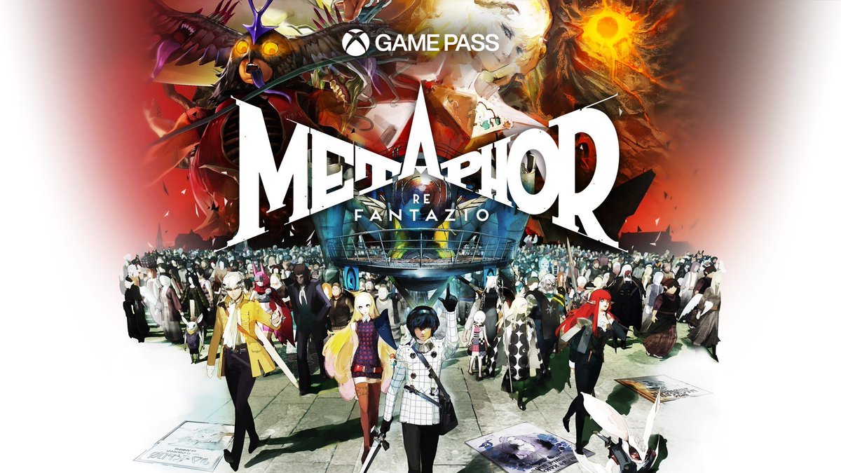 Metaphor: ReFantazio is now available with Xbox Game Pass.

xbox.com/en-us/games/st…