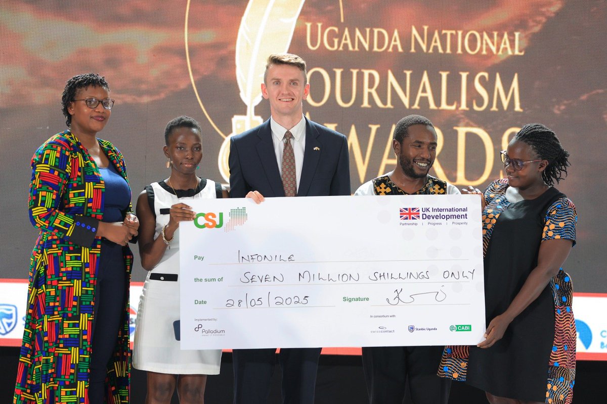 ClimateSmartJobs (@csjuganda) on Twitter photo Congrats to <a href="/newvisionwire/">The New Vision</a> for winning the 2025 Climate Change Reporting Award (Institutional)! 1st Runner-Up: <a href="/infoNILE/">InfoNile</a> , 2nd: <a href="/DailyMonitor/">Daily Monitor</a>. Kudos to <a href="/AmayikoMartin/">Amayiko Martin</a> (Radio Simba) for the Individual Award, Joint 1st Runners-Up: <a href="/DianaTaremwaK/">Diana Taremwa karakire</a> & <a href="/andrew_aijuka/">Aijuka Andrew</a> Honourable Congrats to <a href="/newvisionwire/">The New Vision</a> for winning the 2025 Climate Change Reporting Award (Institutional)! 1st Runner-Up: <a href="/infoNILE/">InfoNile</a> , 2nd: <a href="/DailyMonitor/">Daily Monitor</a>. Kudos to <a href="/AmayikoMartin/">Amayiko Martin</a> (Radio Simba) for the Individual Award, Joint 1st Runners-Up: <a href="/DianaTaremwaK/">Diana Taremwa karakire</a> & <a href="/andrew_aijuka/">Aijuka Andrew</a> Honourable