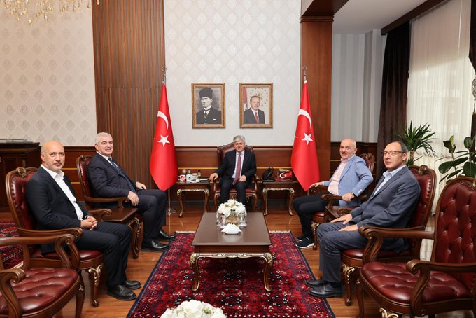 Sakarya Valisi Rahmi Doğan, İş Adamlarını Kabul Etti