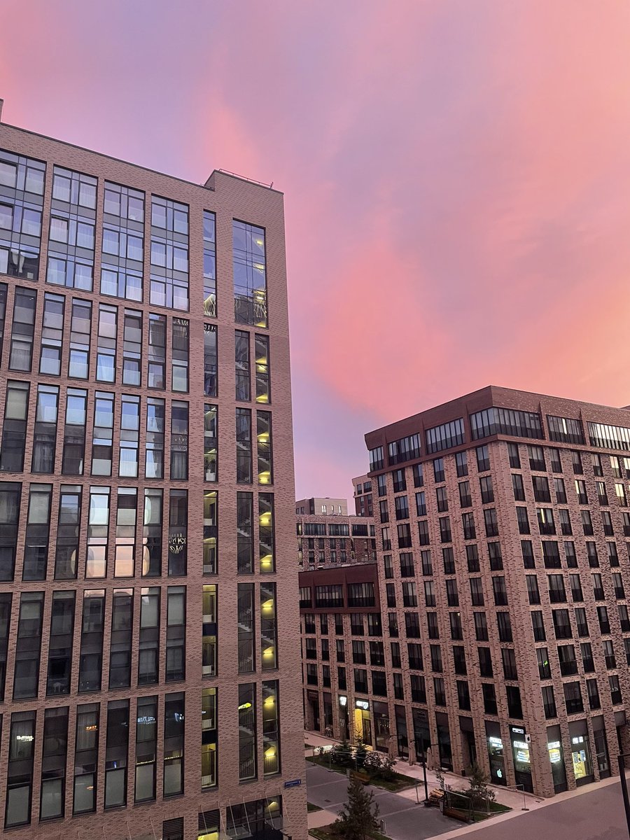 The sky is beautiful