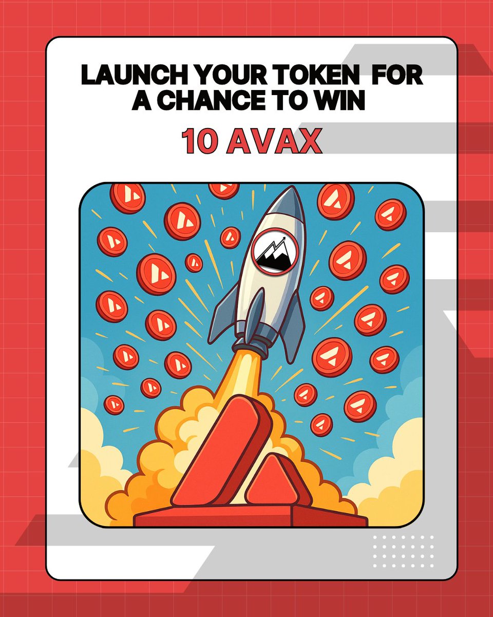 snowlaunch 🔺 (@snowlaunchavax) on Twitter photo 🚀 ATTENTION AVALANCHE🔺 BUILDERS! 🚀
Want 10 FREE AVAX to PUMP your new token? 🤑
The <a href="/snowlaunchavax/">snowlaunch 🔺</a> SWEEPSTAKES IS LIVE! 🔥
Launch on snowlaunch.io ➡️ Shill your coin ➡️ Tag us & you could WIN!
<a href="/snowlaunchavax/">snowlaunch 🔺</a> Sweepstakes rules 👇:
✅ Go to 🚀 ATTENTION AVALANCHE🔺 BUILDERS! 🚀
Want 10 FREE AVAX to PUMP your new token? 🤑
The <a href="/snowlaunchavax/">snowlaunch 🔺</a> SWEEPSTAKES IS LIVE! 🔥
Launch on snowlaunch.io ➡️ Shill your coin ➡️ Tag us & you could WIN!
<a href="/snowlaunchavax/">snowlaunch 🔺</a> Sweepstakes rules 👇:
✅ Go to