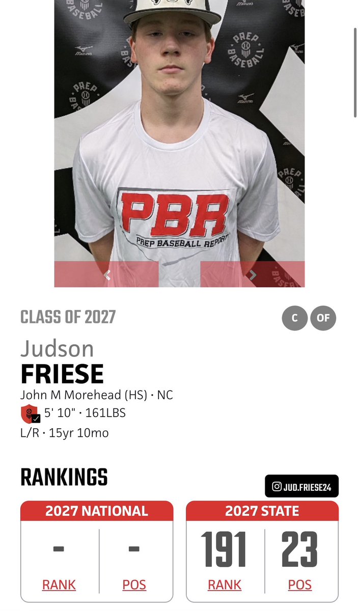 Kaleb Houchins (@coachhouchins3) on Twitter photo Thank you <a href="/PrepBaseballNC/">Prep Baseball North Carolina</a> for the love. Big summer ahead for these 2 studs as their stock continues to rise! 📈🔥
College coaches need to get 👀 on these 2
<a href="/Zacharygrogan22/">Zachary grogan</a>
<a href="/Judson_Friese/">Judson Friese</a>
#MHSDUDES | #CultureWins Thank you <a href="/PrepBaseballNC/">Prep Baseball North Carolina</a> for the love. Big summer ahead for these 2 studs as their stock continues to rise! 📈🔥
College coaches need to get 👀 on these 2
<a href="/Zacharygrogan22/">Zachary grogan</a>
<a href="/Judson_Friese/">Judson Friese</a>
#MHSDUDES | #CultureWins