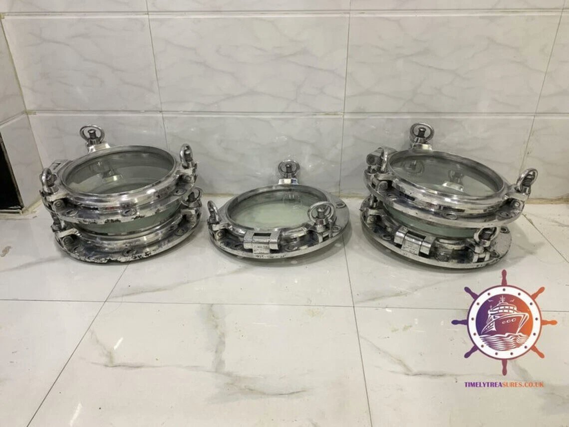 Therustedmetal's tweet image. Elevate your space with this Authentic Vintage Nautical Marine Ship Aluminum Porthole Window 5-Piece Set ebay.com/itm/3755121435…
#VintageNautical #PortholeWindow #AluminumDecor #MaritimeStyle #MemorialDaySale #love #instagood #fashion #photooftheday #unitedstates #MemorialDaysale