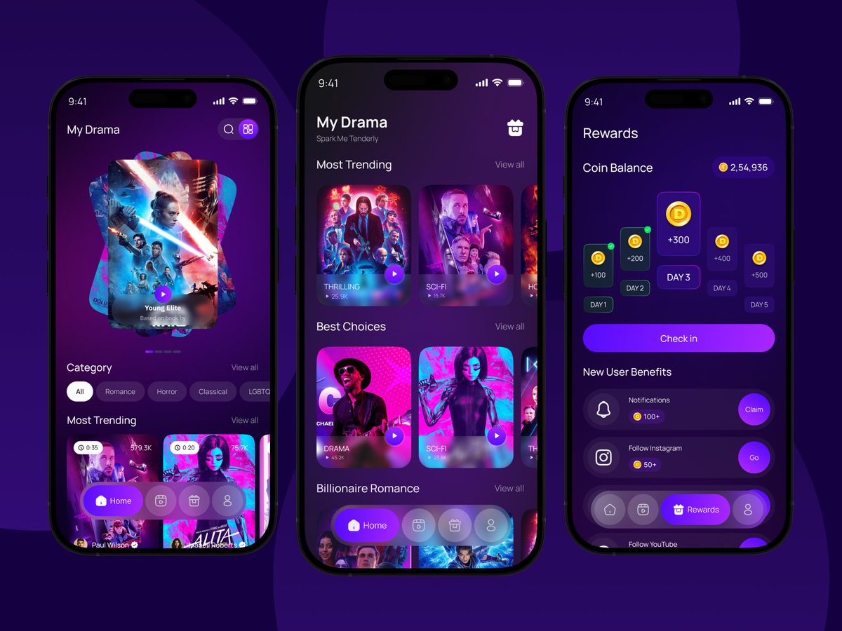 TonmoyD62313245's tweet image. Movie Streaming Mobile App UI/UX Design 

For better view 🔥
dribbble.com/Tonmoy-Das-1996

Feel free to contact me ✨

#MovieApp #StreamingApp #UIUXDesign #MobileAppDesign #AppDesign #UIDesign #UXDesign #FigmaDesign #DesignInspiration #Dribbble #Behance #DailyUI #UIDesignDaily #UI