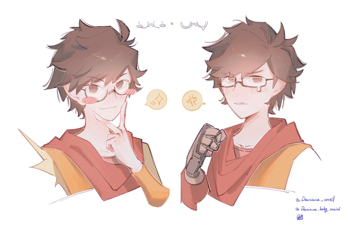 Decsince_until's tweet image. #HiFiRush 
 #HiFiRushfanart
👓