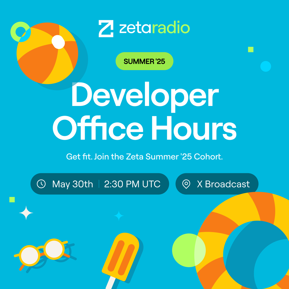 ZetaChain π© (@zetablockchain) on Twitter photo ποΈ Zeta Summer DevX Office Hours are here with <a href="/fadeev/">Denis Fadeev π©</a>.
Thinking of applying to the ZetaChain Summer β25 Cohort? Join us today to get fit β and build better Universal Apps.
π Livestream everywhere
π RSVP: lu.ma/zetachain ποΈ Zeta Summer DevX Office Hours are here with <a href="/fadeev/">Denis Fadeev π©</a>.
Thinking of applying to the ZetaChain Summer β25 Cohort? Join us today to get fit β and build better Universal Apps.
π Livestream everywhere
π RSVP: lu.ma/zetachain