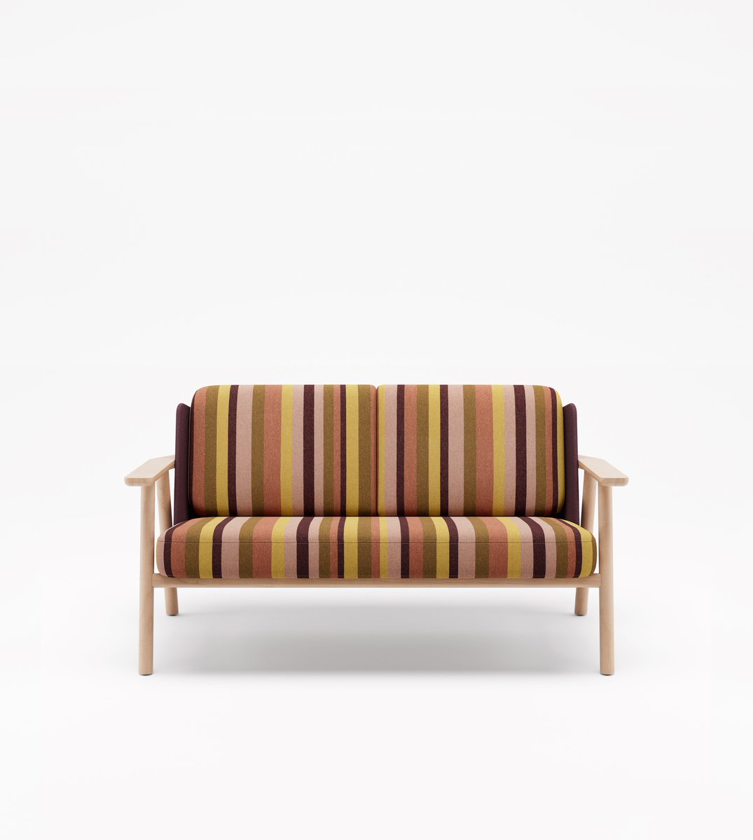 Color. Scale. Proportion. Materiality. These design fundamentals define Forward Motion, Luum’s first up the roll stripe for upholstery, made of post consumer recycled garment waste. 

#suzannetick #sustainabledesign #textiledesign #upholsteryfabrics #luumtextiles