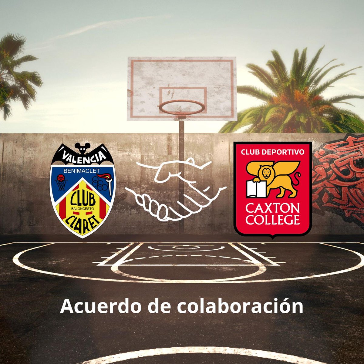 Acuerdo de colaboración Picken Claret - <a href="/CaxtonCollege/">Caxton College</a> 👇cbclaret.com/noticias/acuer… #GoPickenclaret