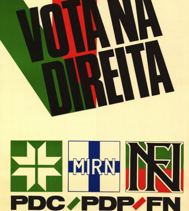 Eu tinha 19 anos, a AD original estava em grande, mas sempre me causou asco, assim como tudo o que fosse abrilento. Votava PDC-MIRN-FN. Os salazaristas da minha família, identificando-se com este, votavam "útil" na 💩 da AD. Isso tirava-me do sério. Esta mentalidade não muda...