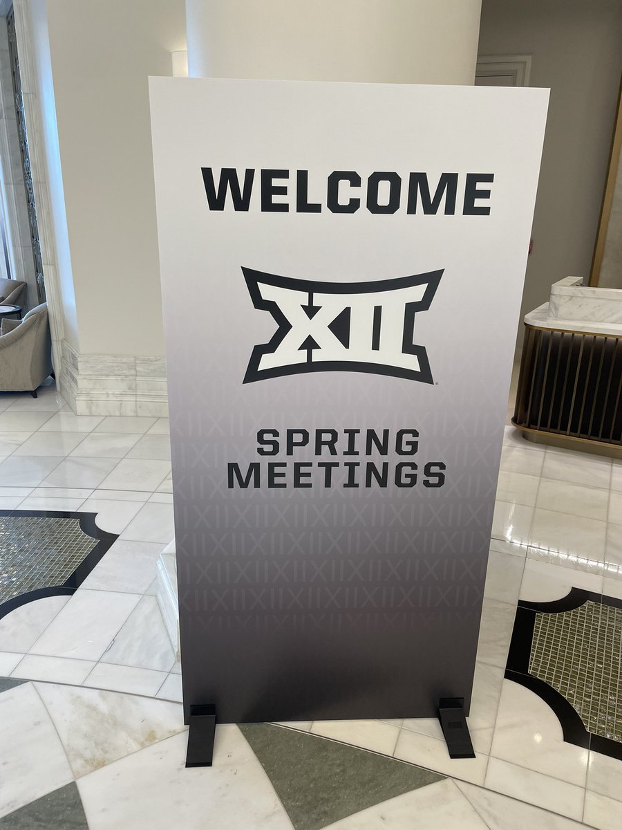 jameswestling's tweet image. Day ✌🏼of Big 12 Conference Spring Meetings in Orlando.
Listen live 📲 TuneIn.com/big12radio