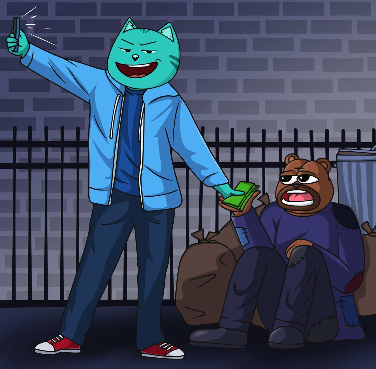 Bears are going to need some help when this Kat starts to POP!

$KAS #KASPA #memecoin #1000XGEM