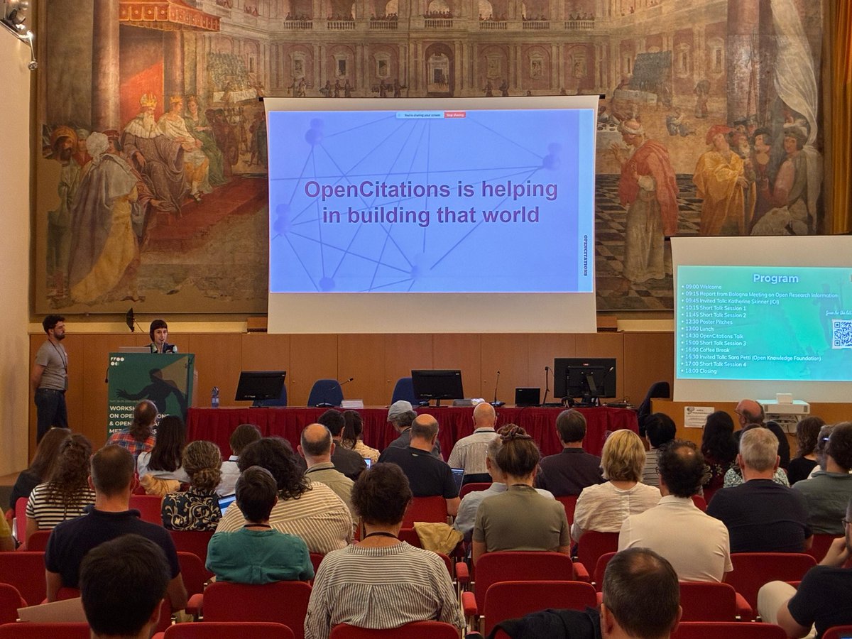 Open Citations and Open Scholarly Metadata tweet media