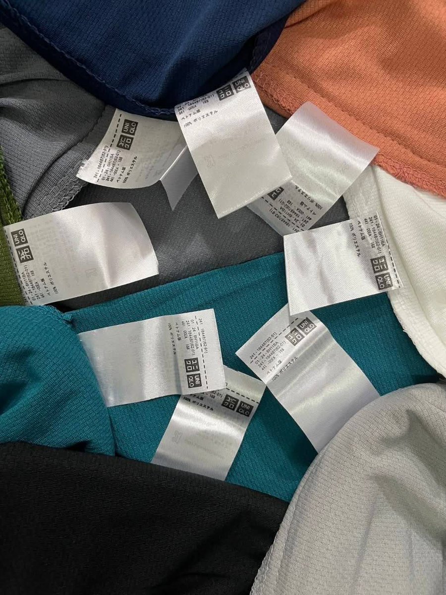 secondstudyy_'s tweet image. Uniqlo
📌 350.- รส (ส่งให้ในมอได้เลยค่ะ)
- เสื้อซิปหน้าซิปกระเป๋า กัน uv ผ้ายืดหยุ่นได้ดี แพคออเดอร์
มี 11 สี เขียวม้า ชมพู ส้ม ดำ กรม เทาเข้ม เทาอ่อน ขาว ฟ้า เขียวเข้ม เขียว

*รายละเอียดในคอมเมนต์
สนใจทักได้เลยค่า ♥️🙏🏻
#ทีมมน #ทีมมน #มน