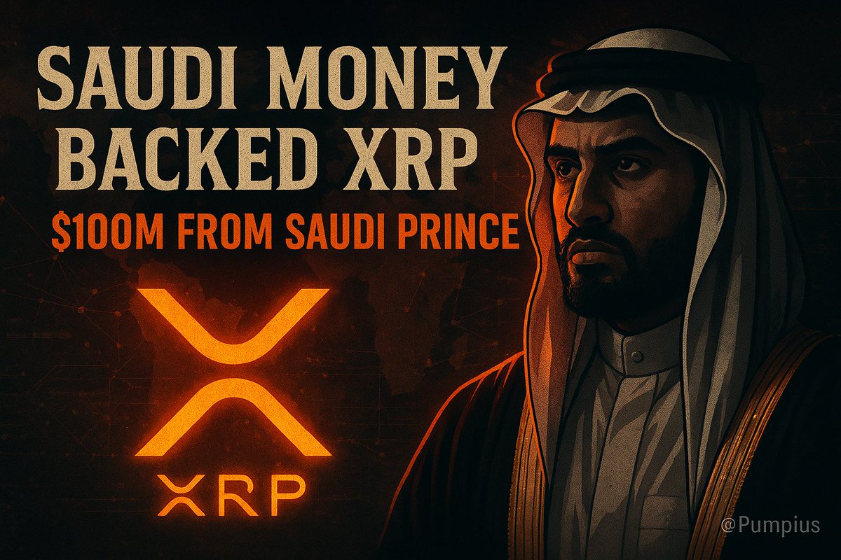 pumpius's tweet photo. 🚨 Saudi money just backed XRP.

VivoPower (NASDAQ: $VVPR) raised $121M to launch the first XRP-focused treasury strategy — and $100M came from Saudi Prince Abdulaziz bin Turki Al Saud.

Read that again.

Not Bitcoin.
Not Ethereum.
XRP.

When royalty moves this quietly, it’s not speculation —
It’s infrastructure.
And the switch is closer than you think. ⚠️