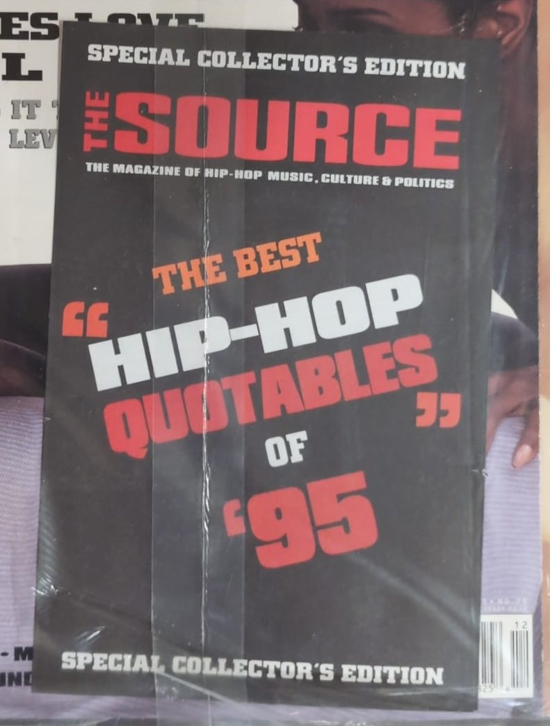 fineart_hiphop's tweet image. The “Hip Hop Quotable” was 1 of the most respected honors in The Source magazine. Each month 1 standout verse was selected as a celebration of pure lyricism. The Quotable became a cultural co-sign, inspiring artists 2 study the craft &amp;amp; raise the bar.  #HipHopQuotable #TheSource