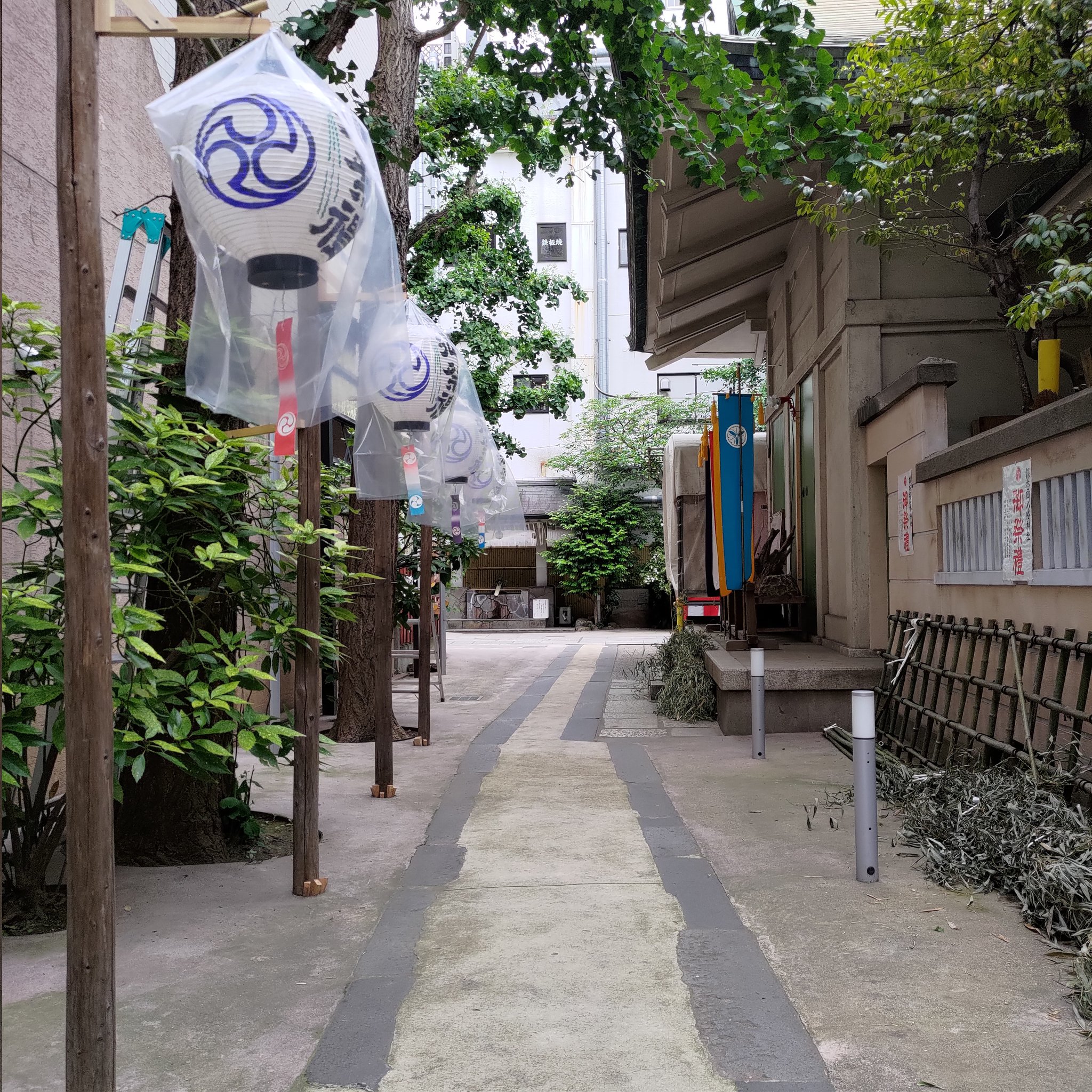 入手困難！超希少！ 銀杏岡八幡神社 御祭禮 手ぬぐい 行き渡ら