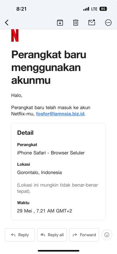 HELP RT DAN BLOCK REPORT KANG CE CHANGE EMAIL NETFLIX

+62 877‑2117‑9051 (kaisora)
si kontol udah ce, malah ngancem mau spill aku??? 🥺
#zonauang