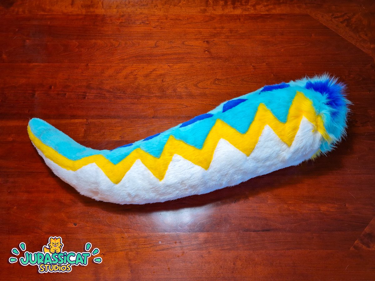 JurassiCat Studios | FURSUIT MAKER | π FWH, Elfia (@jurassicats) on Twitter photo As <a href="/dutchcomiccon/">Heroes Dutch Comic Con</a> draws near, we feel it's time to start revealing our premades!
What species could this tail belong to? π€π² As <a href="/dutchcomiccon/">Heroes Dutch Comic Con</a> draws near, we feel it's time to start revealing our premades!
What species could this tail belong to? π€π²