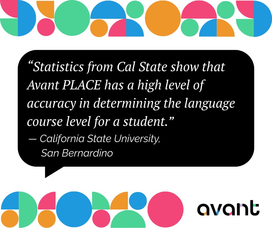 Avant, The Language Proficiency Company tweet media