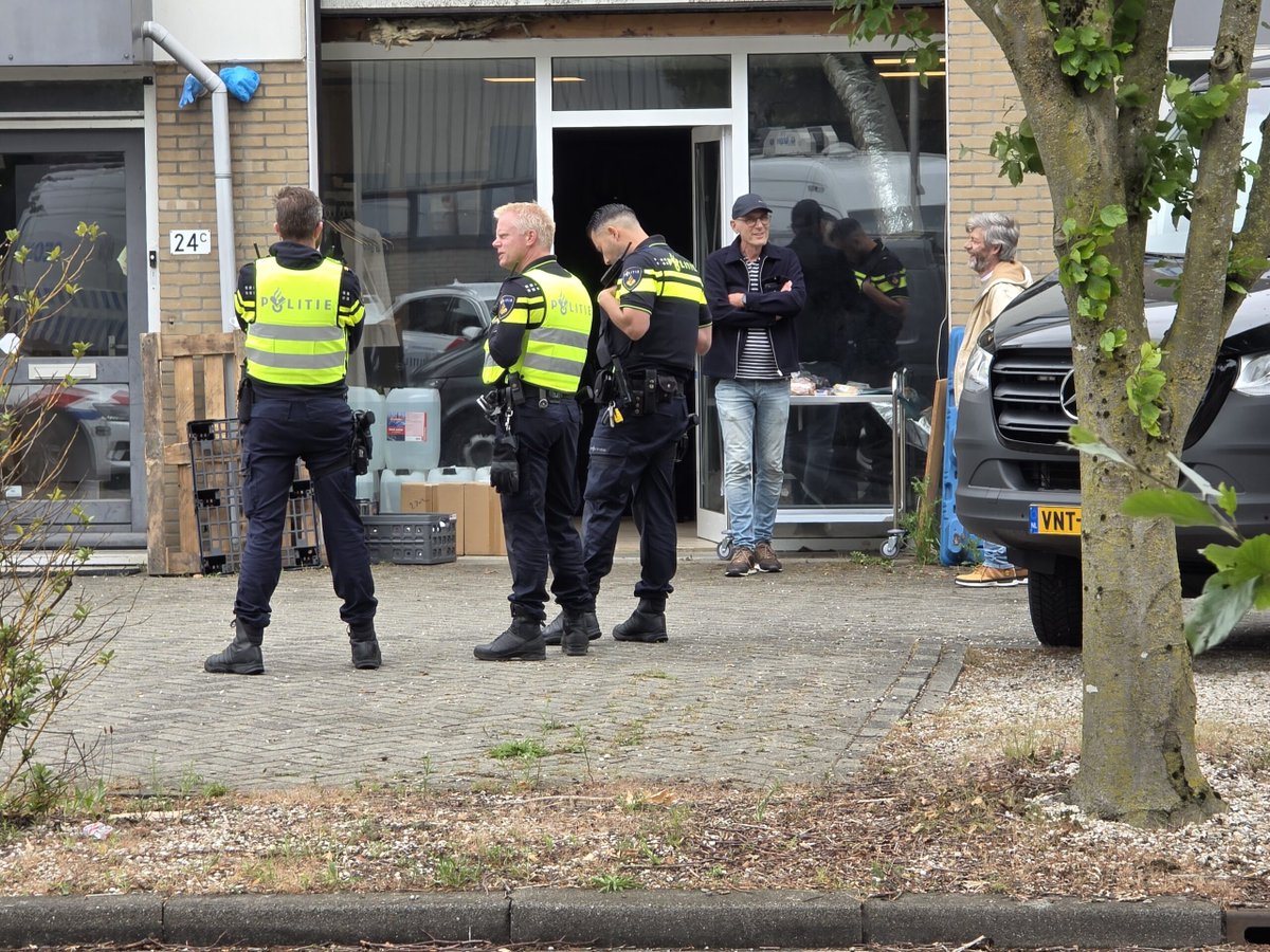 Drugslab aangetroffen bij politie-inval
