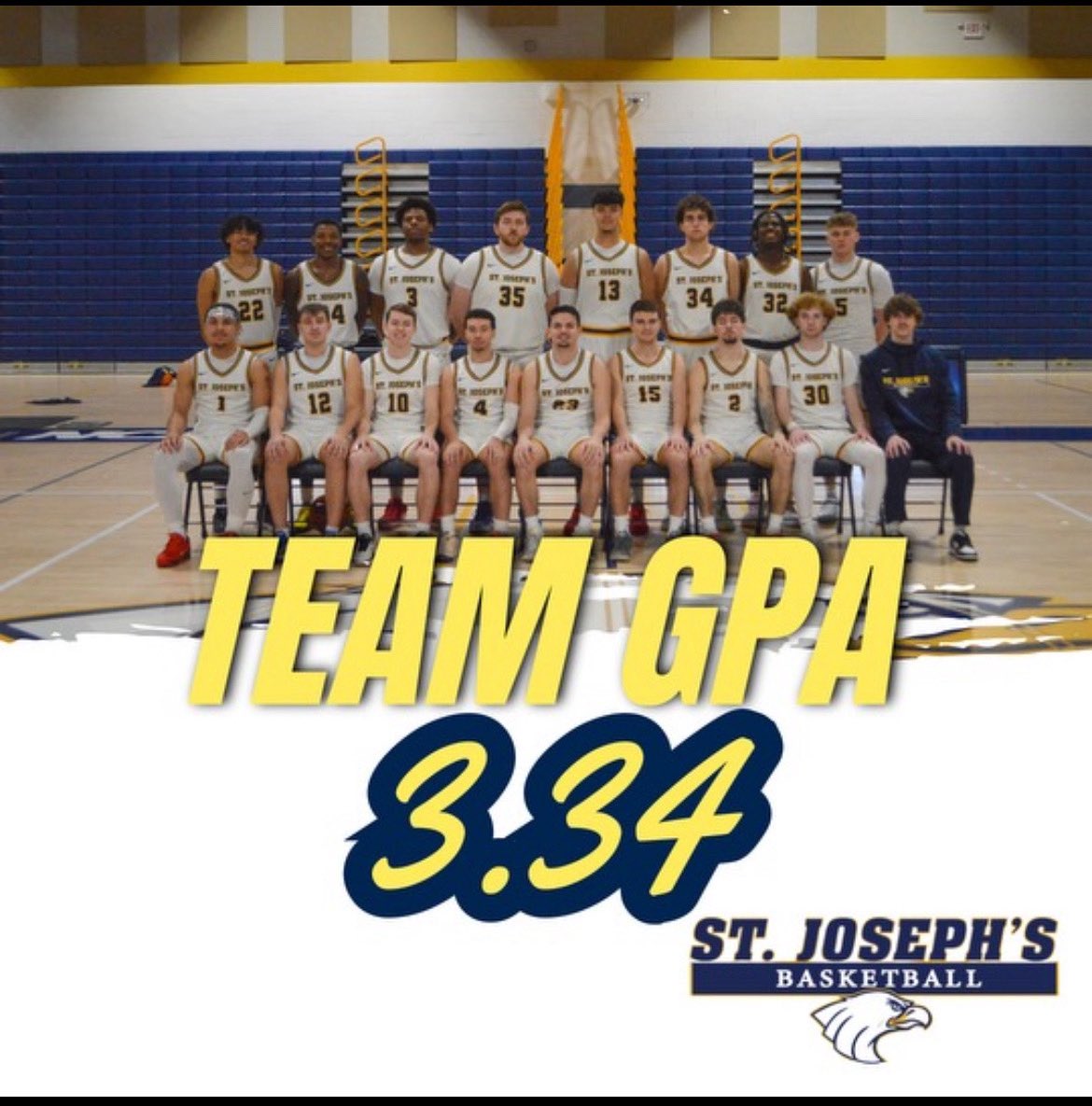 Grades are in! 

The guys took care of business in the classroom this year and we finished with a Team GPA of 3.34

#FlyWithUs 🦅