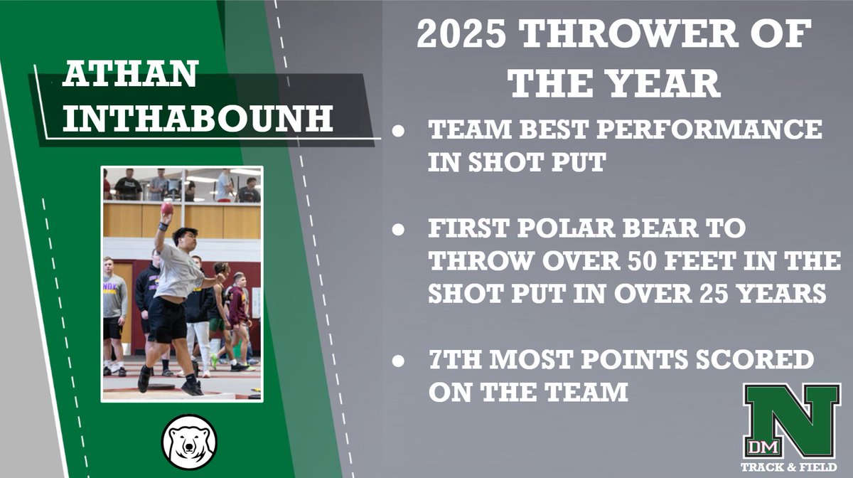 This junior did things that haven't been done at North for a long time. More to come next year! <a href="/AthanInthabounh/">Athan Inthabounh</a>