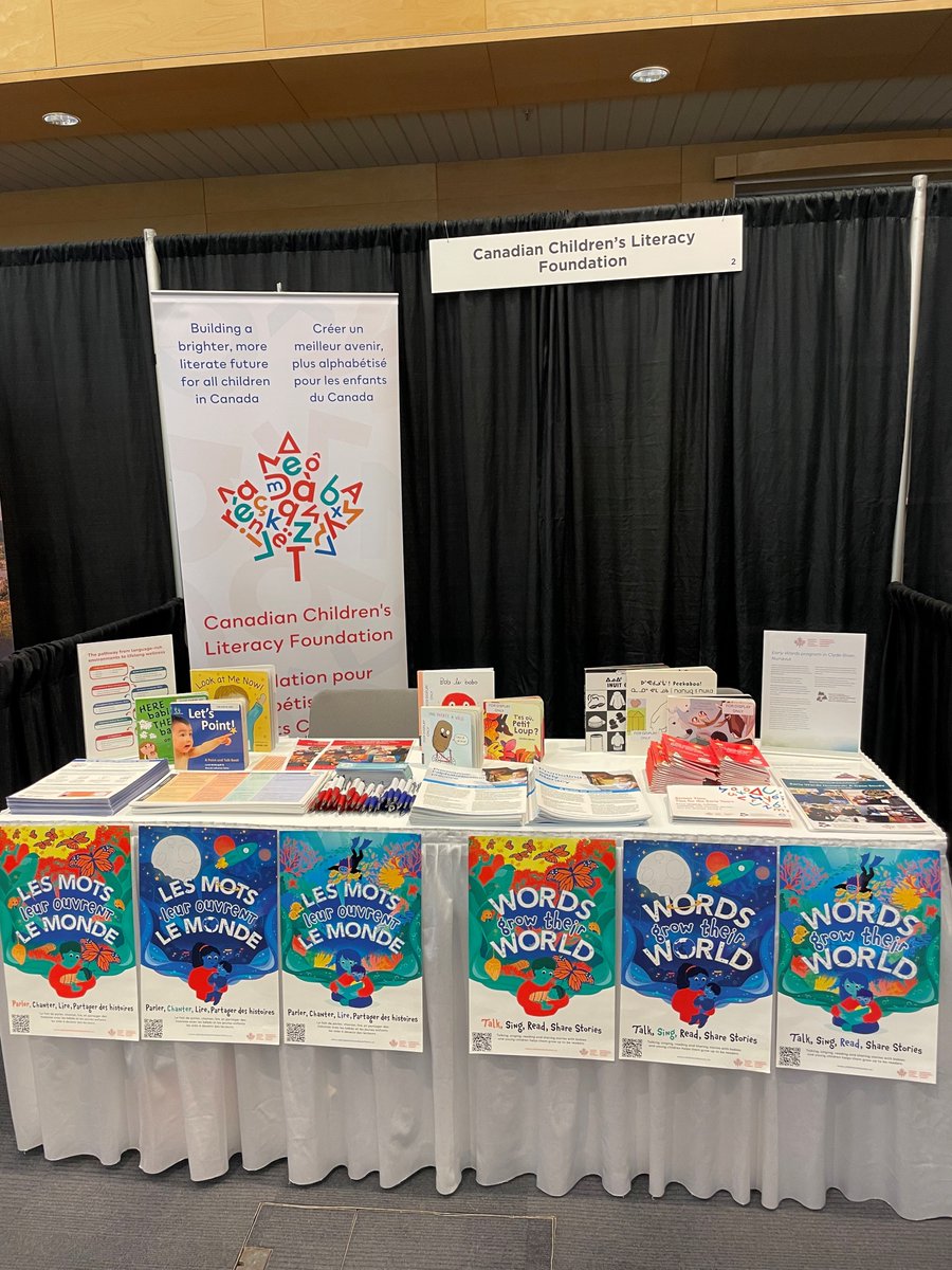 Canadian Children's Literacy Foundation (@canliteracy) on Twitter photo We're thrilled to be at <a href="/CanPaedSociety/">Canadian Paediatric Society</a>'s annual conference this year, and to have the chance to meet so many enthusiastic healthcare professionals β all dedicated to bettering the lives of children in Canada.
Attending #CPS2025? Swing by our booth to chat about early literacy! We're thrilled to be at <a href="/CanPaedSociety/">Canadian Paediatric Society</a>'s annual conference this year, and to have the chance to meet so many enthusiastic healthcare professionals β all dedicated to bettering the lives of children in Canada.
Attending #CPS2025? Swing by our booth to chat about early literacy!