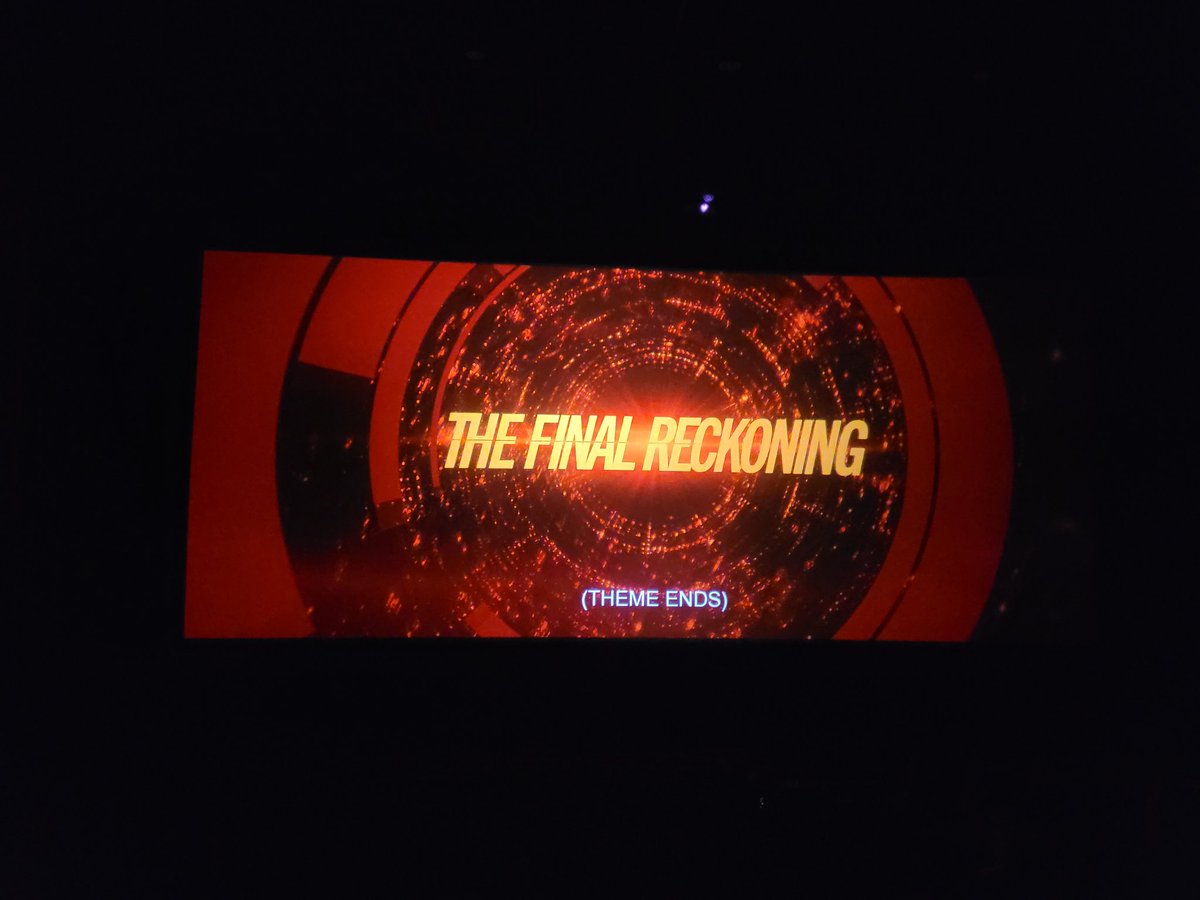 Gunesh Bharathiya (@gbharathiya) on Twitter photo 'Whoever controls the entity, would control the world'
#MissionImpossibleTheFinalReckoning
<a href="/MissionFilm/">Mission: Impossible</a> <a href="/ParamountPics/">Paramount Pictures</a> <a href="/Skydance/">Skydance</a> <a href="/TomCruise/">Tom Cruise</a> #TomCruise 'Whoever controls the entity, would control the world'
#MissionImpossibleTheFinalReckoning
<a href="/MissionFilm/">Mission: Impossible</a> <a href="/ParamountPics/">Paramount Pictures</a> <a href="/Skydance/">Skydance</a> <a href="/TomCruise/">Tom Cruise</a> #TomCruise
