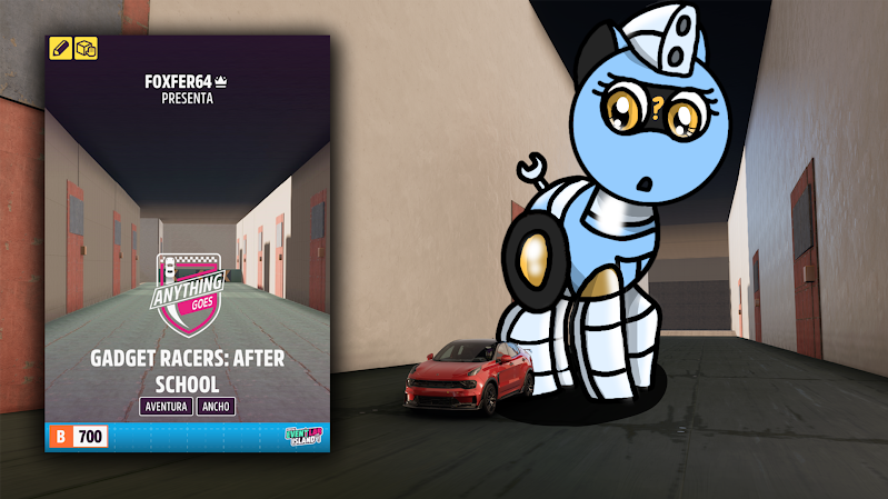 "After School from Gadget Racers (Gamecube)."
Bells are ringing! School is over! 

Have an #eventlab that recrates the After School racecourse from Road Trip: The Arcade Edition. The last of the "exotic videogame" series

SHARECODE
348 469 733

#forzahorizon5 #forzashare