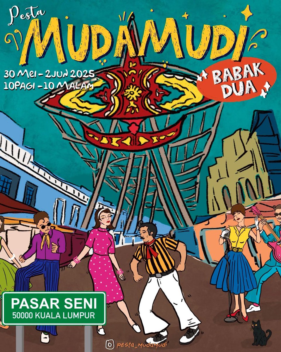 kaypohmedia's tweet photo. No idea what to do this weekend? Check out all the events we’ve curated for you!
Pesta Muda Mudi "Babak Dua"
📍Central Market
Comic Art Festival
📍Fahrenheit88
Kiya Bakes
📍Pucks Coffee
Pasar Seloka
📍Avaland Galery
#kaypoh #kaypohevents #weekendguide #klangvalley https://t.co/WWvxACMGSN