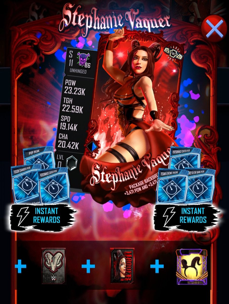 Something a little different for the WWE Supercard players out there.

Giving away 2 of the newest Battle Pass featuring 'La Primera' Stephanie Vaquer

If you win and you already have the pass, I can arrange credits to the BP Value.

All you have to do is:

Like this post.
Make