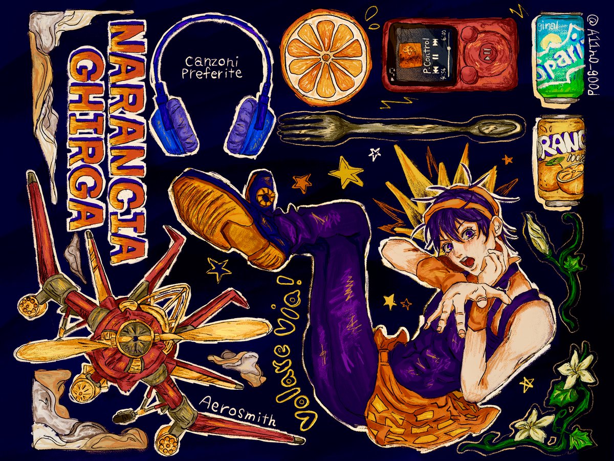 #jjba #jjbafanart
Narancia Ghirga