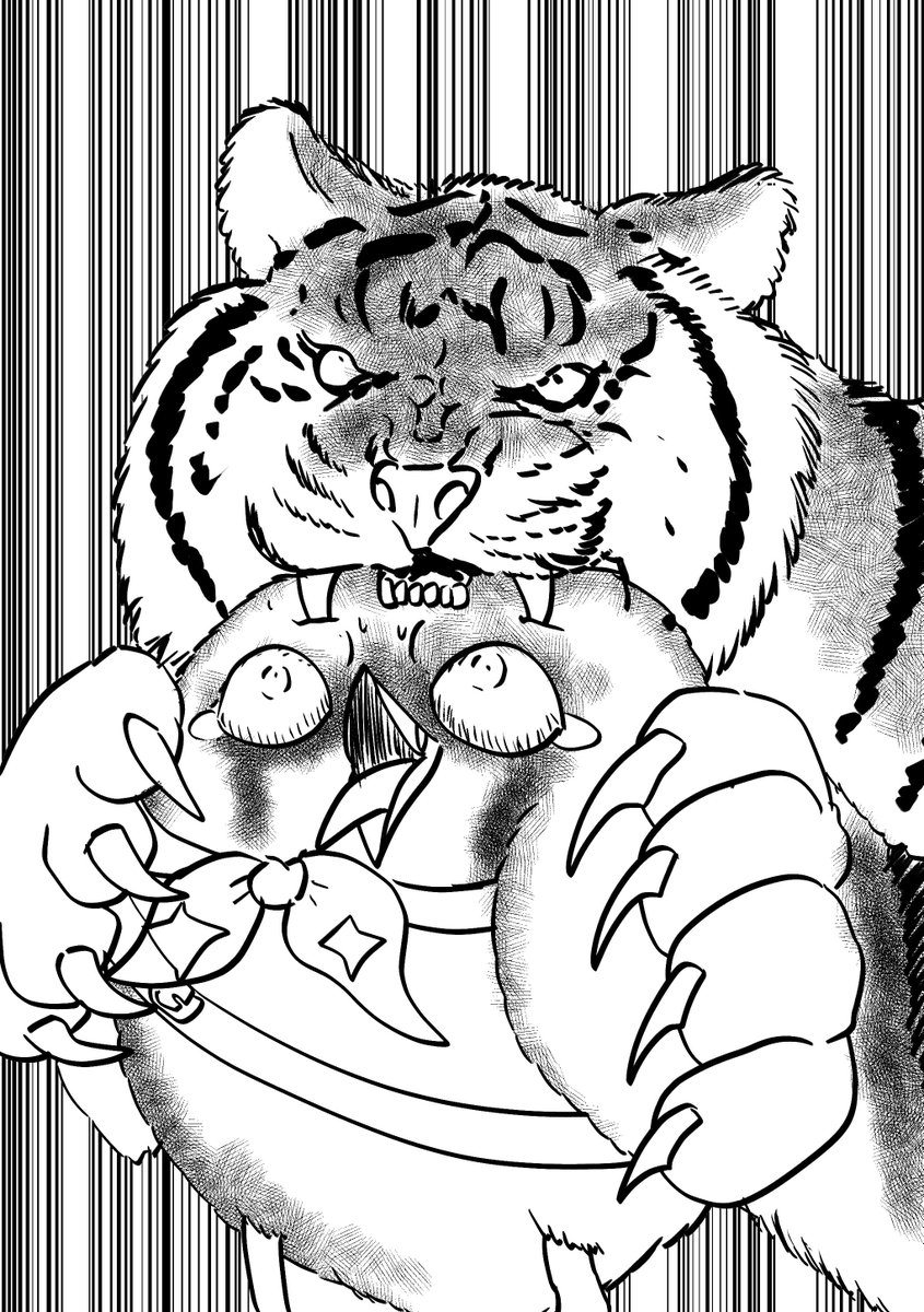 #原作の隣に自分の作品を貼る 