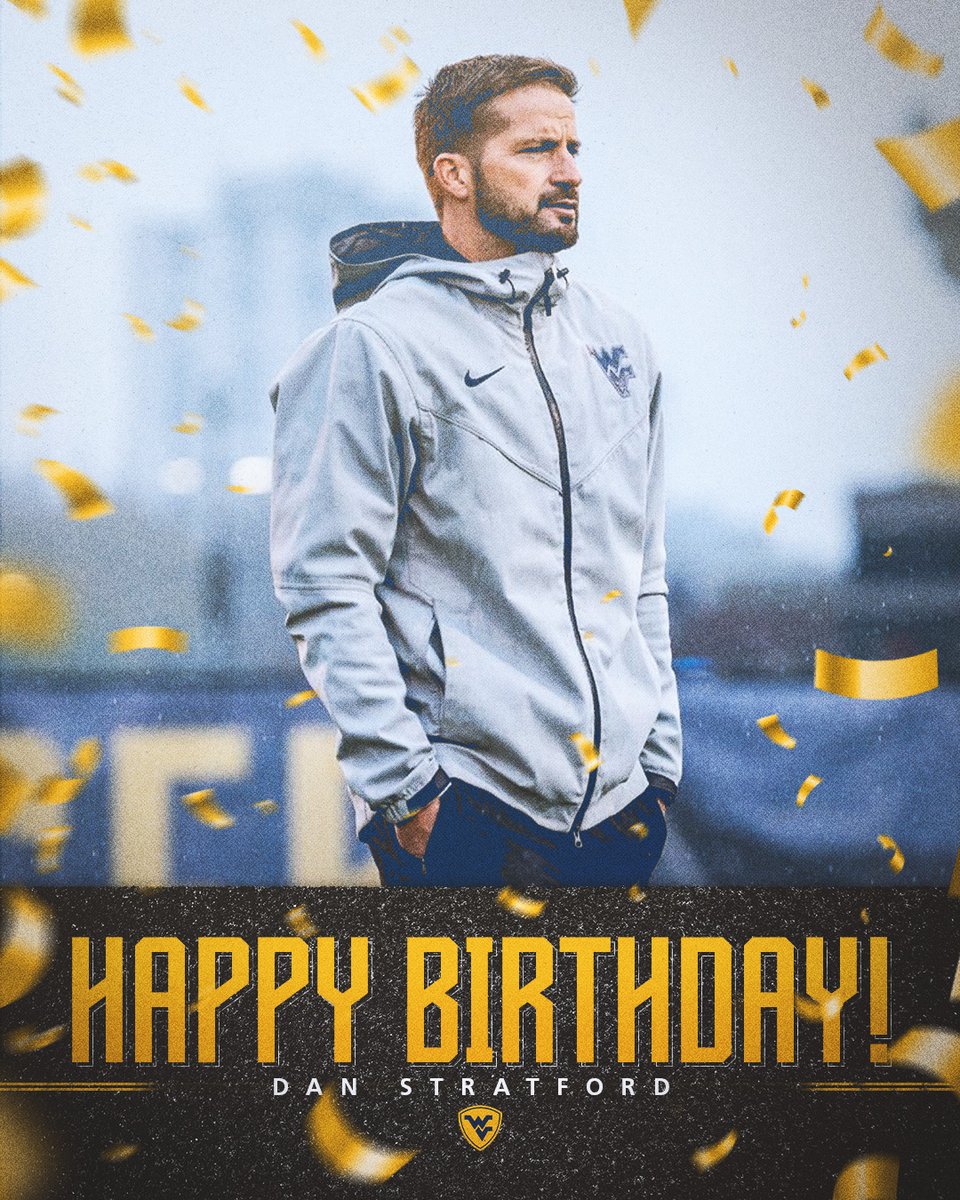 Happy Birthday, Coach Stratford 🎉

#HailWV